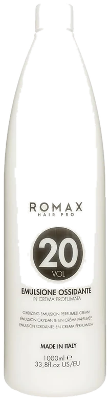 Emulsione ossidante 20 vol. Romax Hair Pro
